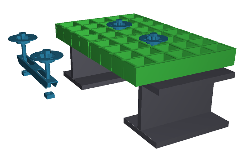 Fiberstruct F-clips