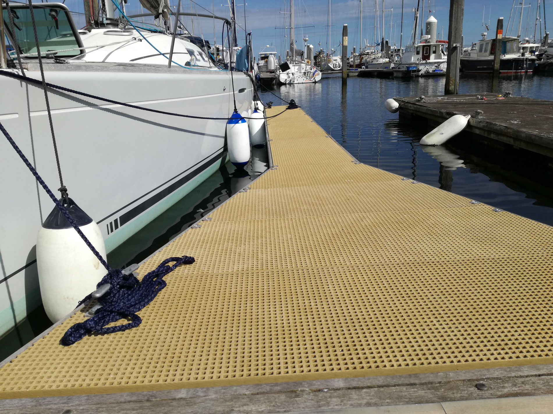 Marina GRP gratings